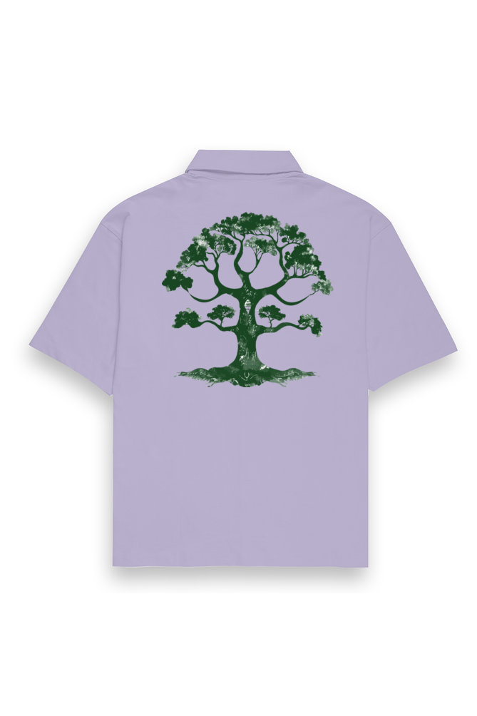 Roots run deep Oversized shirt-Lavender-Snapper Choice