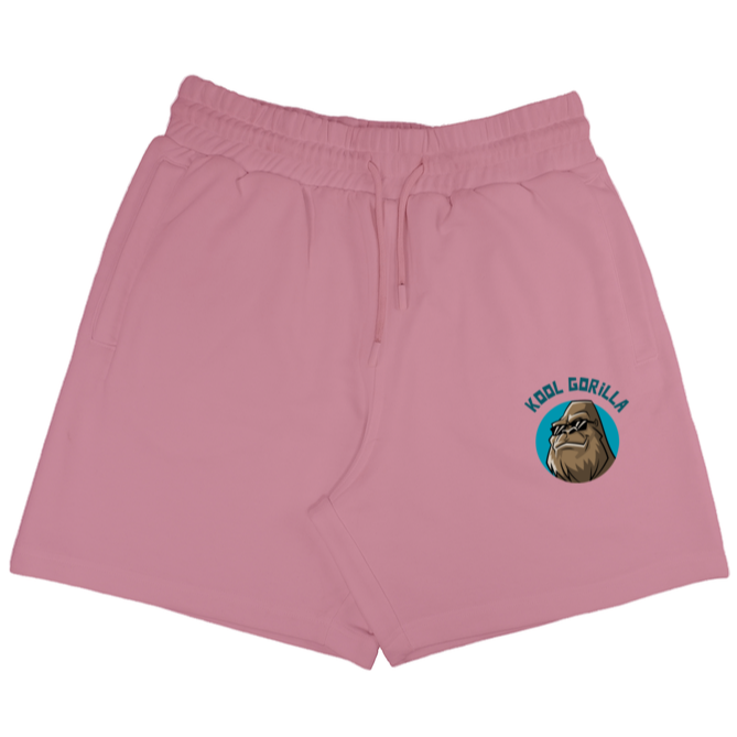 Kool gorilla terry Shorts-Flamingo-Snapper Choice