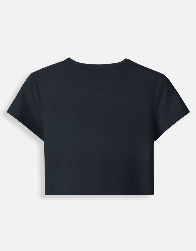AAH ! Crop Baby Tee-Snapper Choice