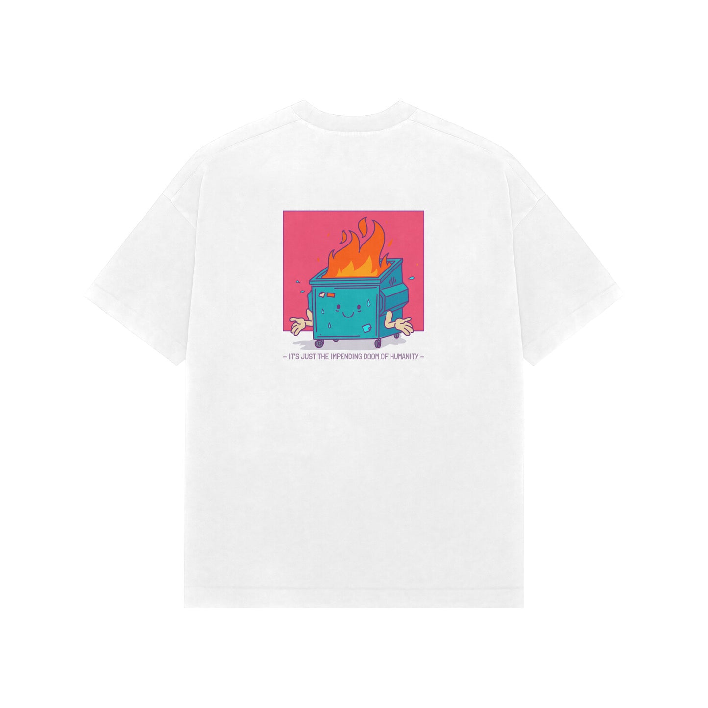 Everything is fine premium oversized t-shirt-Snapper Choice