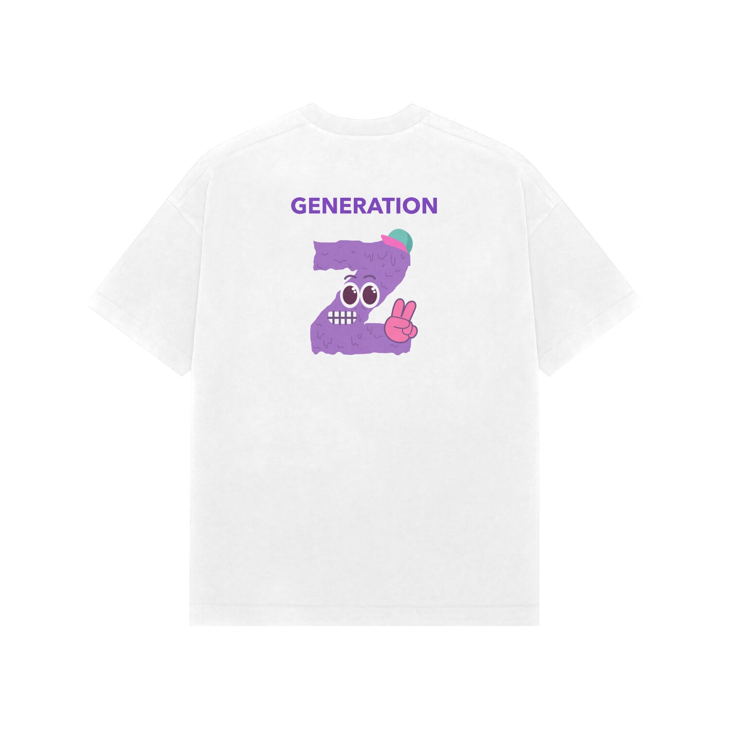 I am Super GenZ Premium Oversized tshirt-Snapper Choice