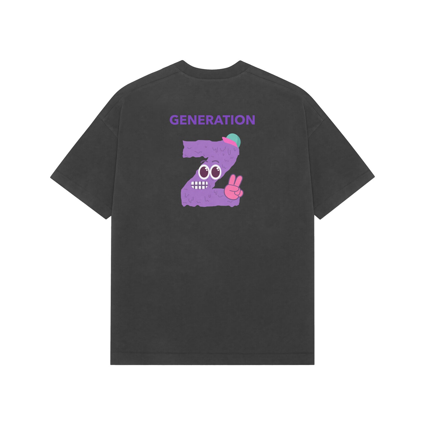 I am Super GenZ Premium Oversized tshirt-Snapper Choice