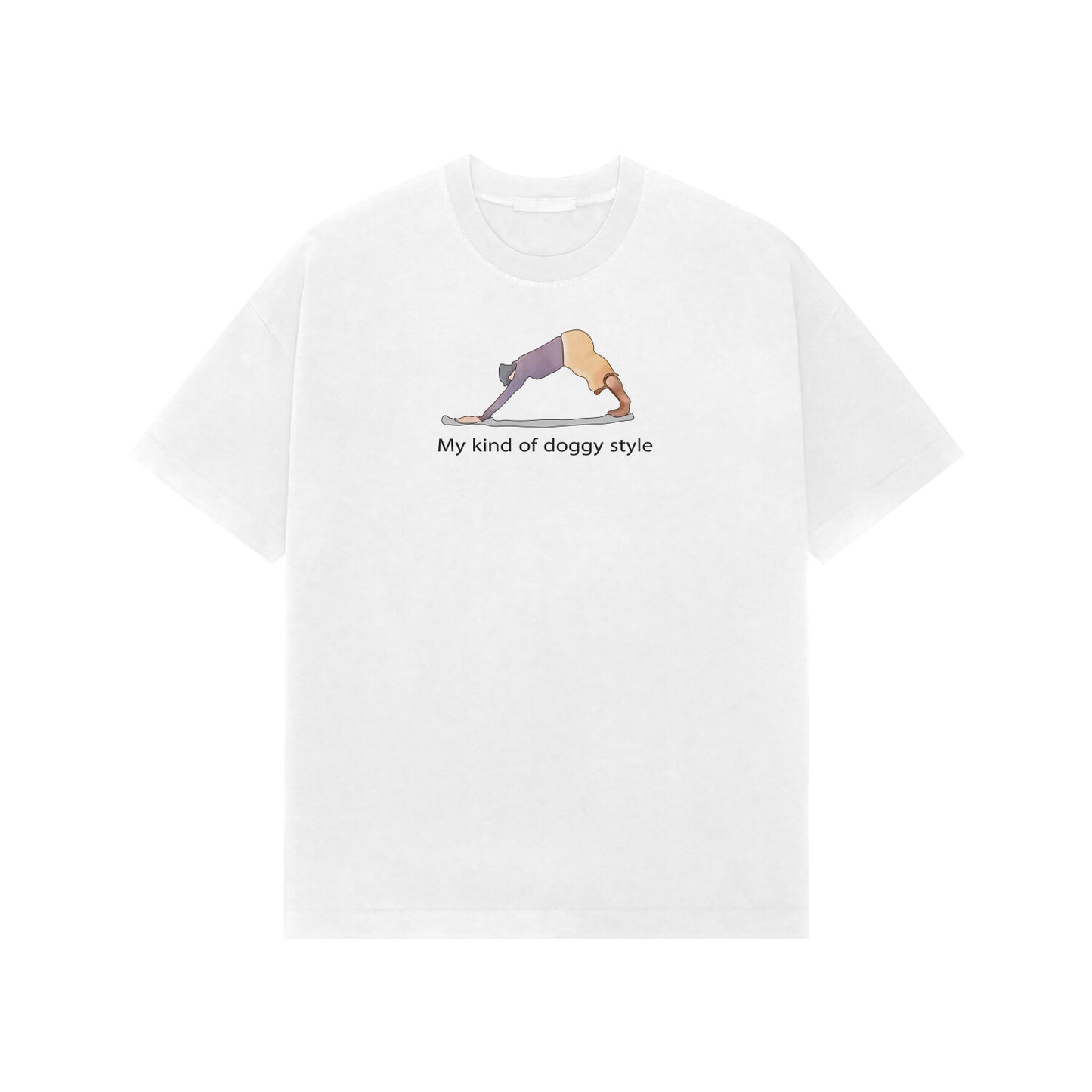 my kind of doggy style premium oversized t-shirt-White-Snapper Choice