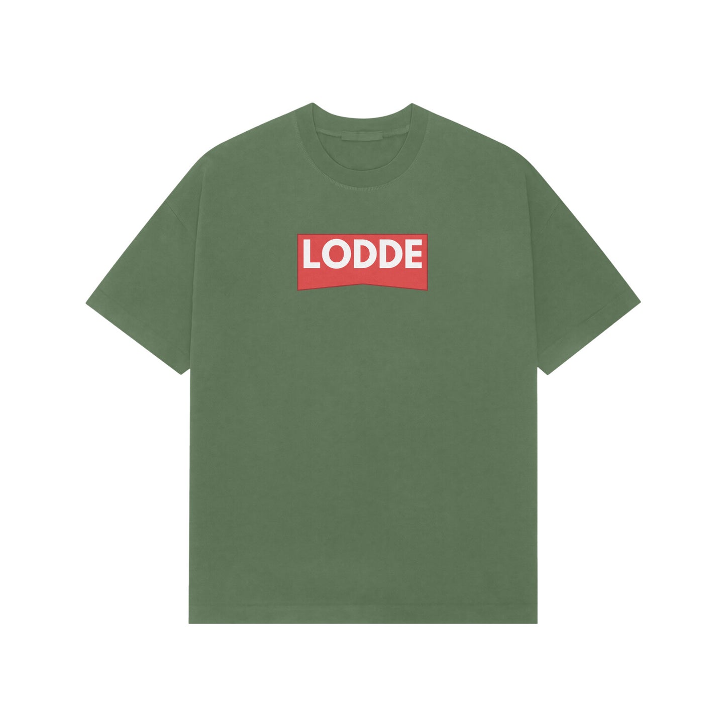 Lodde premium Oversized tshirt-Forest Green-Snapper Choice