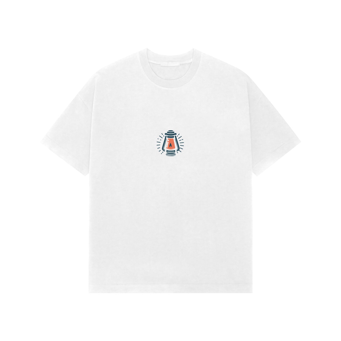 Connect with yourself Premium Oversized t-shirt-White-Snapper Choice