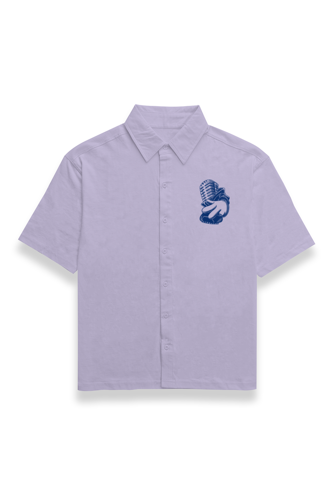 raise the mic oversized shirt-Snapper Choice