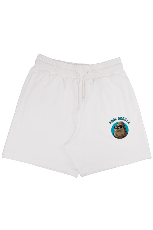 Kool gorilla terry Shorts-White-Snapper Choice