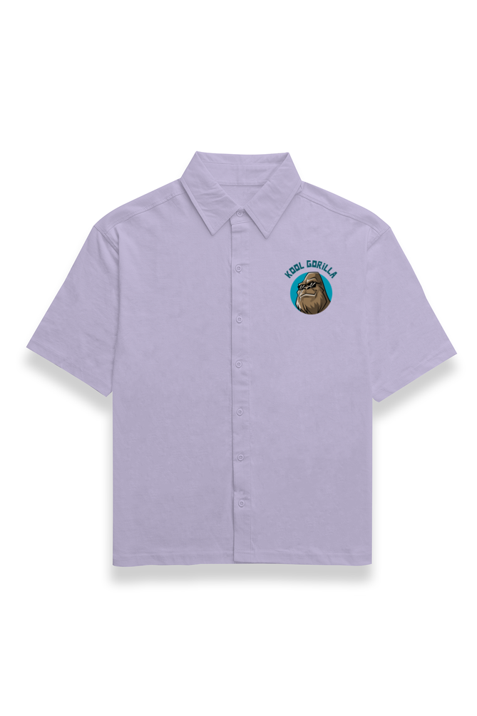 Kool Gorilla Oversized shirt-Lavender-Snapper Choice