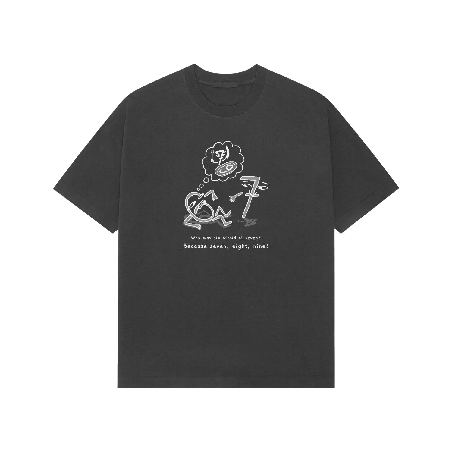 6-7 Premium Oversized tshirt-Black-Snapper Choice