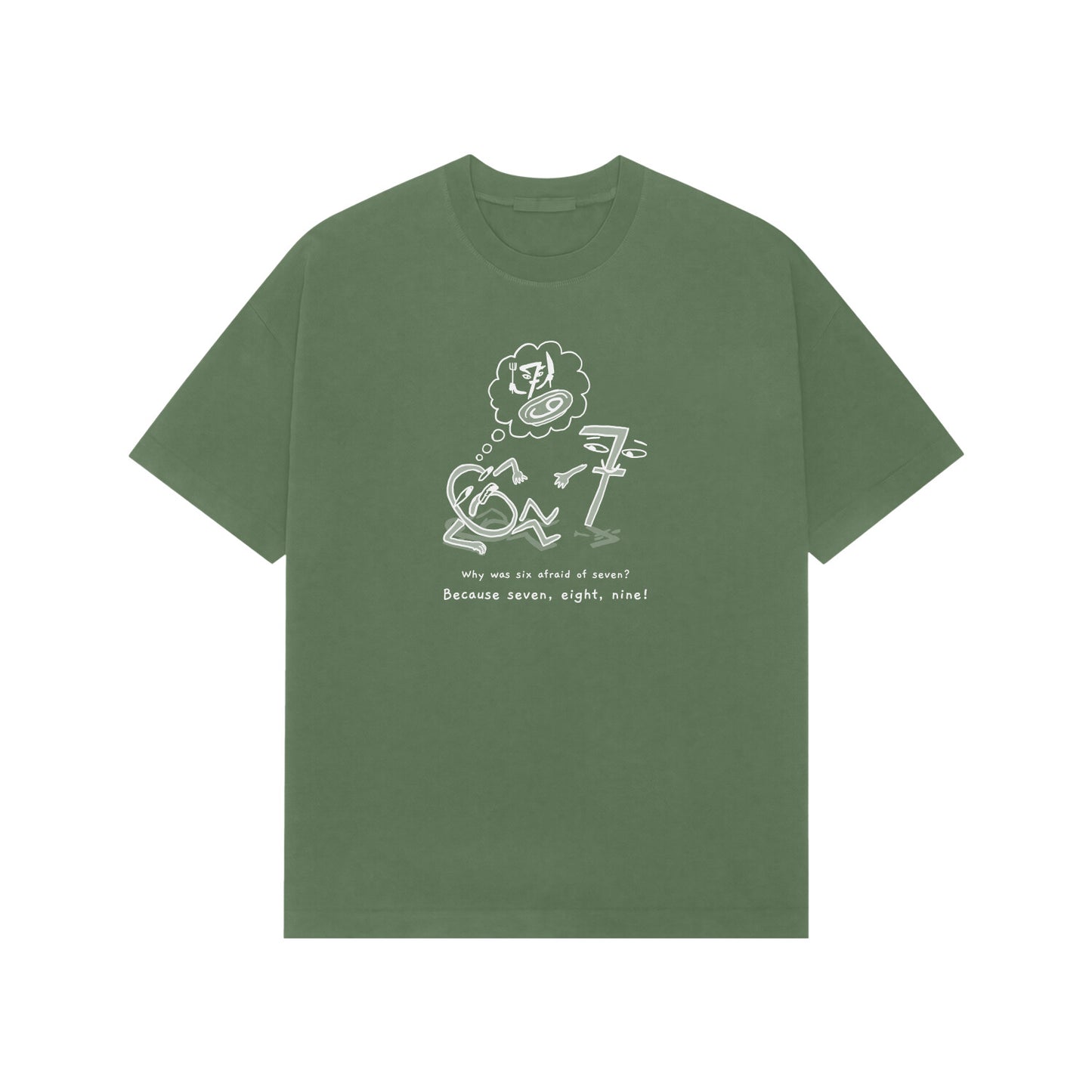 6-7 Premium Oversized tshirt-Forest Green-Snapper Choice
