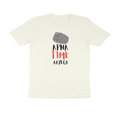 Apna Time Aayega men's t-shirt-Ivory-Snapper Choice
