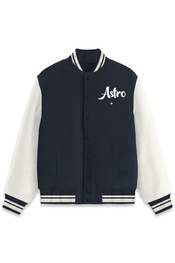 Astro Varsity Jacket-Navy Blue-Snapper Choice