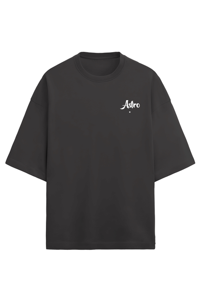 Astro terry oversized tshirt-Black-Snapper Choice
