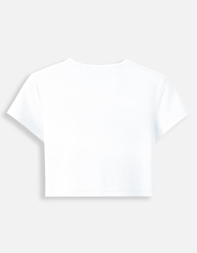 Rebels Crop Baby Tee-Snapper Choice