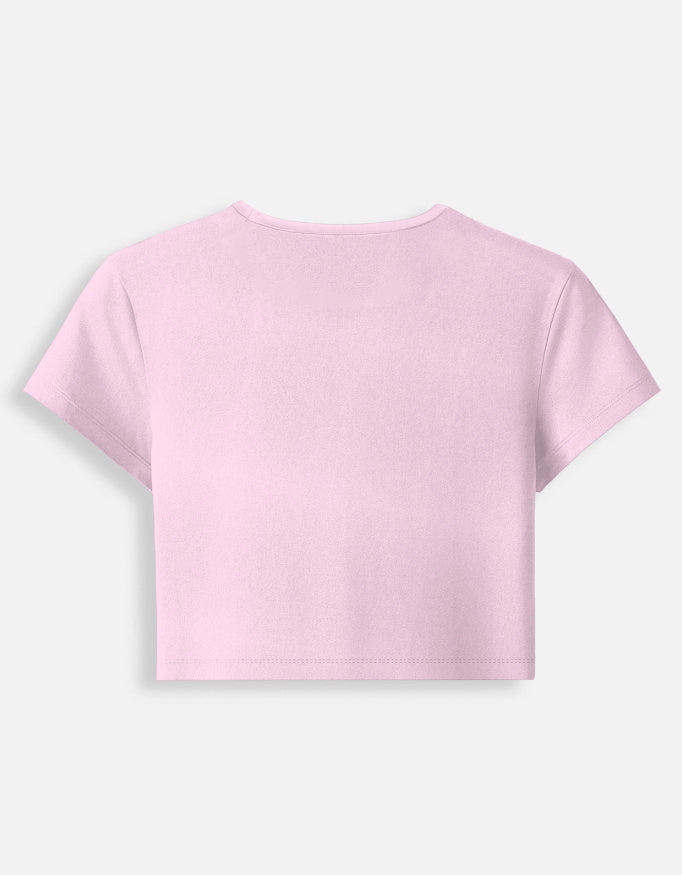Rebels Crop Baby Tee-Snapper Choice