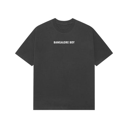 Bangalore boy Premium Oversized t-shirt-Black-Snapper Choice