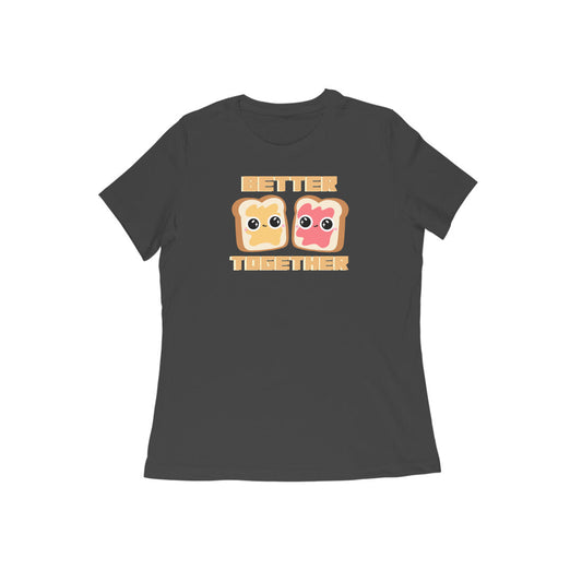 Better Together Women's tshirt-Black-Snapper Choice