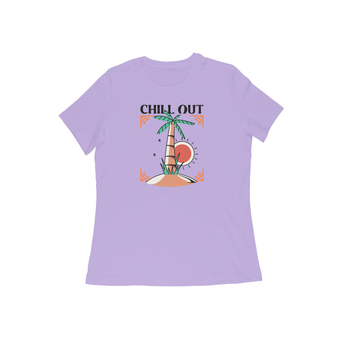Chill out women's t-shirt-Iris Lavender-Snapper Choice