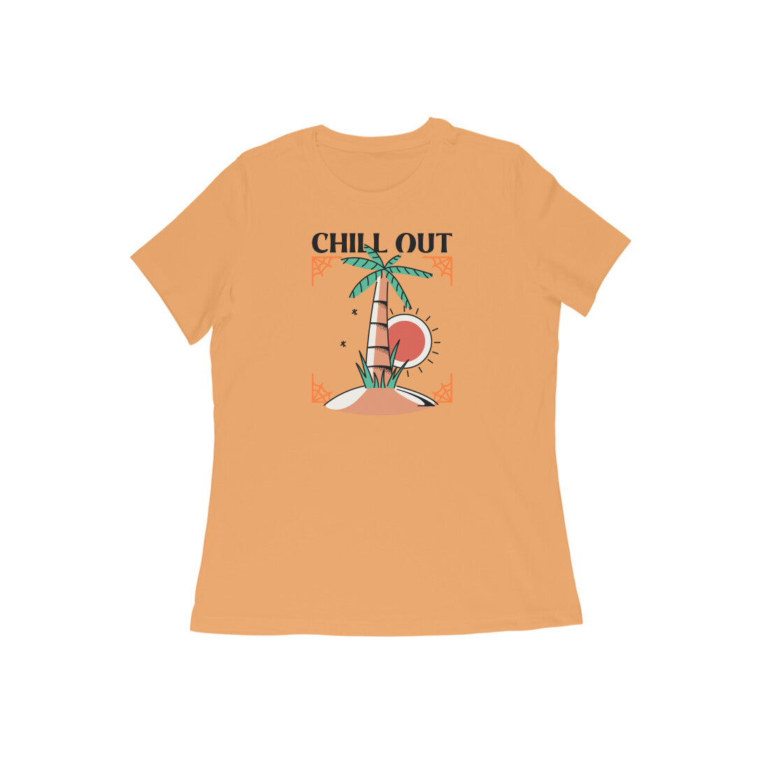 Chill out women's t-shirt-Mustard Yellow-Snapper Choice