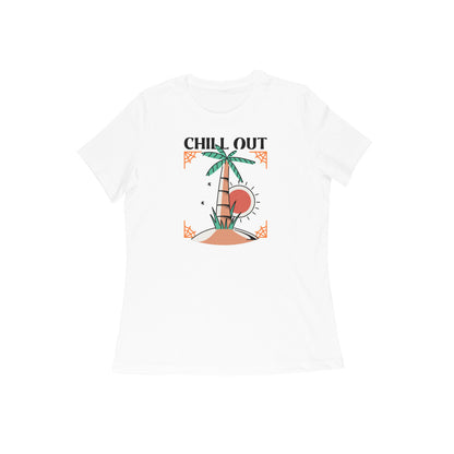 Chill out women's t-shirt-White-Snapper Choice