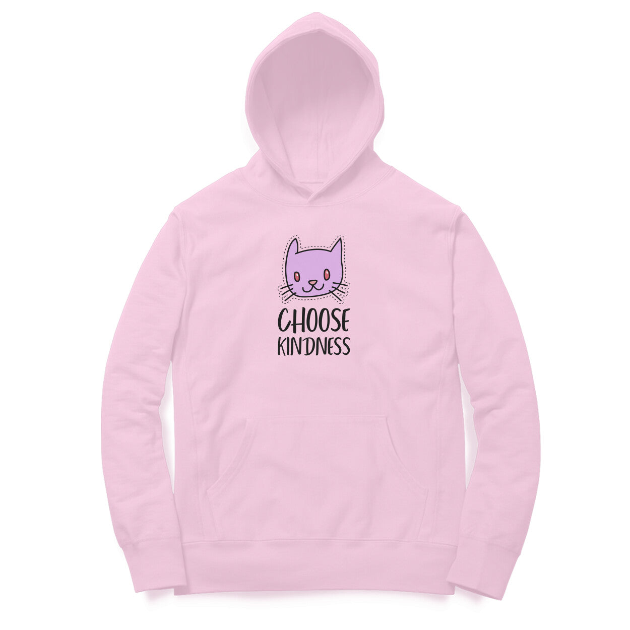 Choose Kindness Hoodie-Light Pink-Snapper Choice