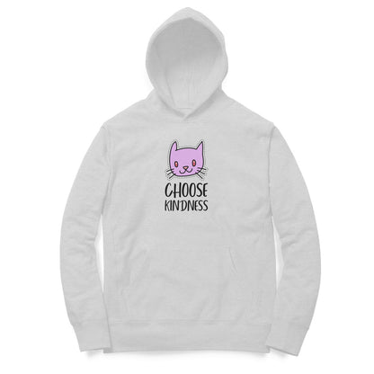 Choose Kindness Hoodie-Melange Grey-Snapper Choice