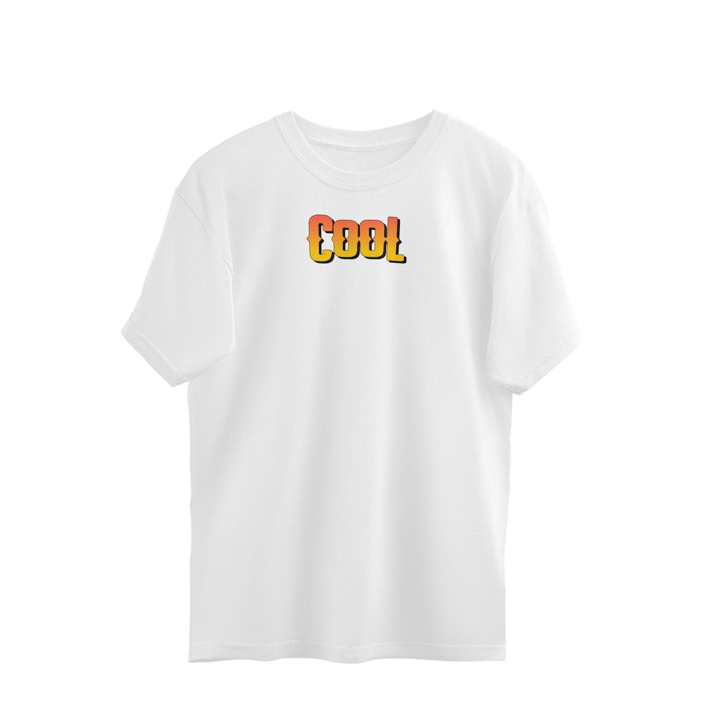 Cool Oversized t-shirt-White-Snapper Choice