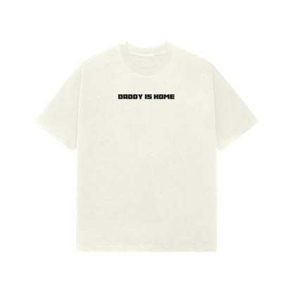 Daddy is home Premium Oversized tshirt-Ivory-Snapper Choice