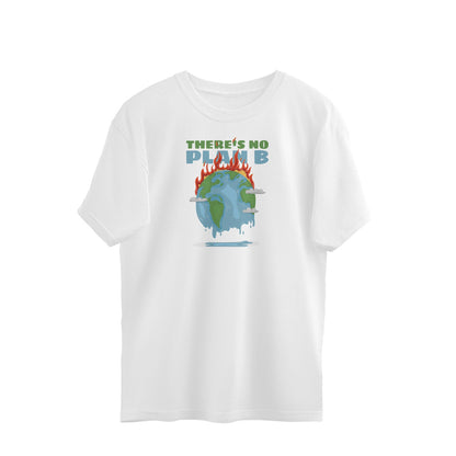 Earth Unisex Oversized T-Shirt-White-Snapper Choice