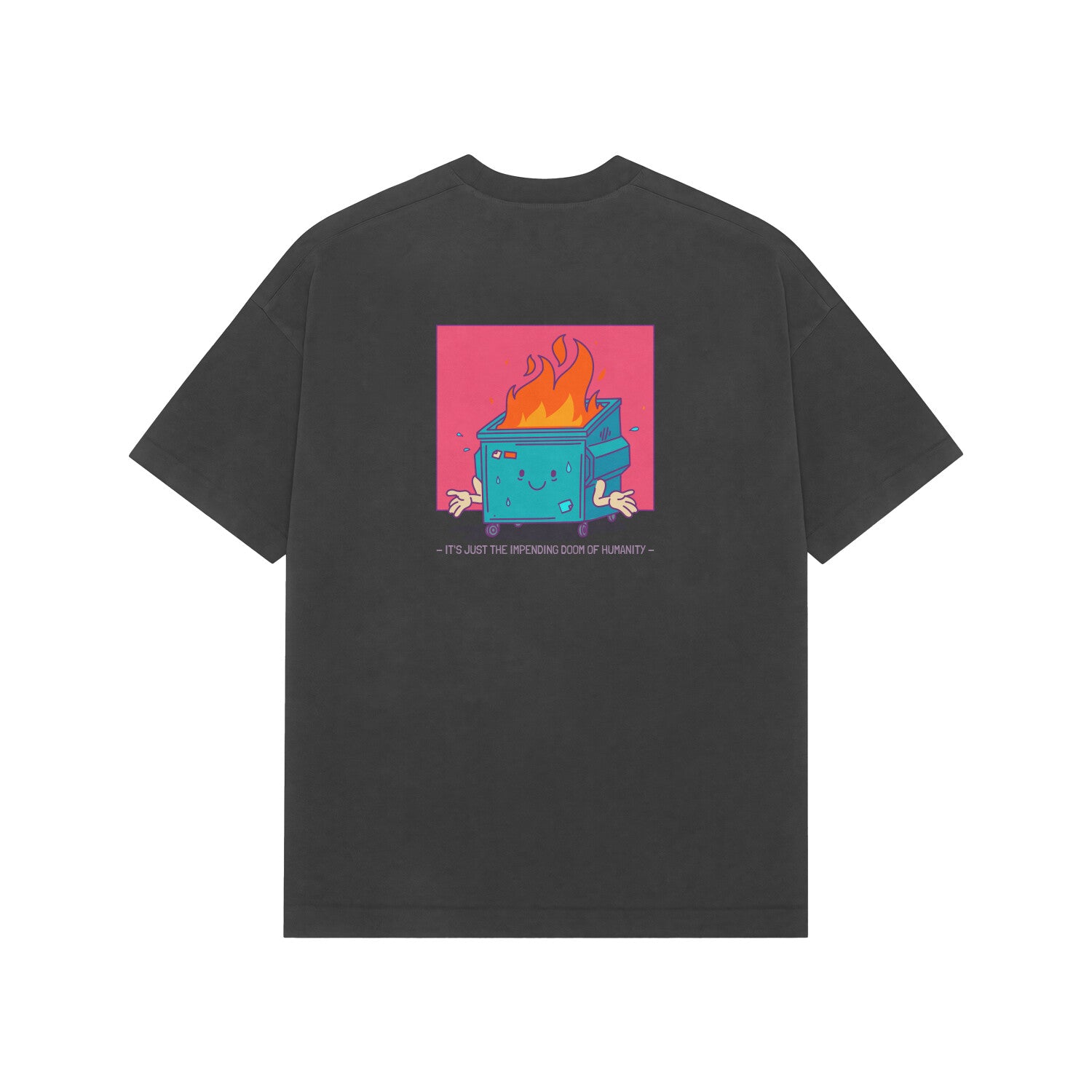 Everything is fine premium oversized t-shirt-Snapper Choice