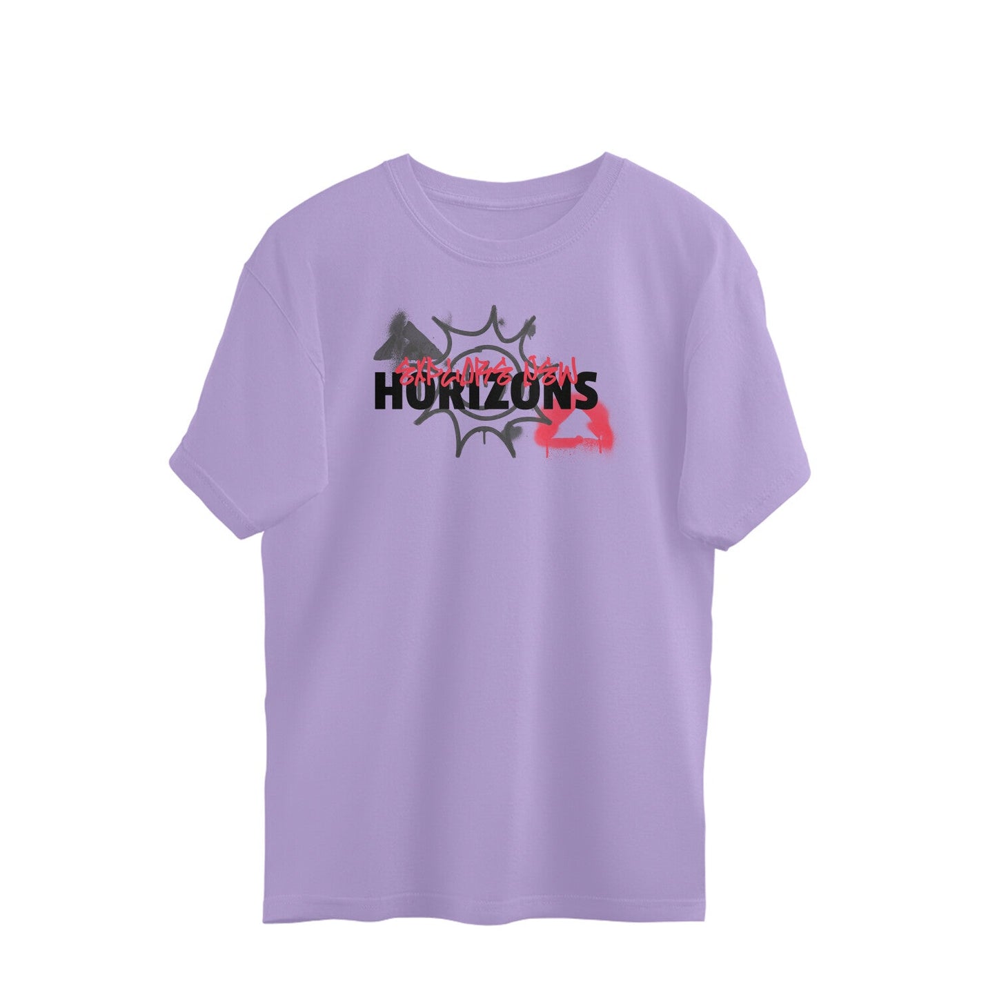 Explore Oversized t-shirt-Iris Lavender-Snapper Choice