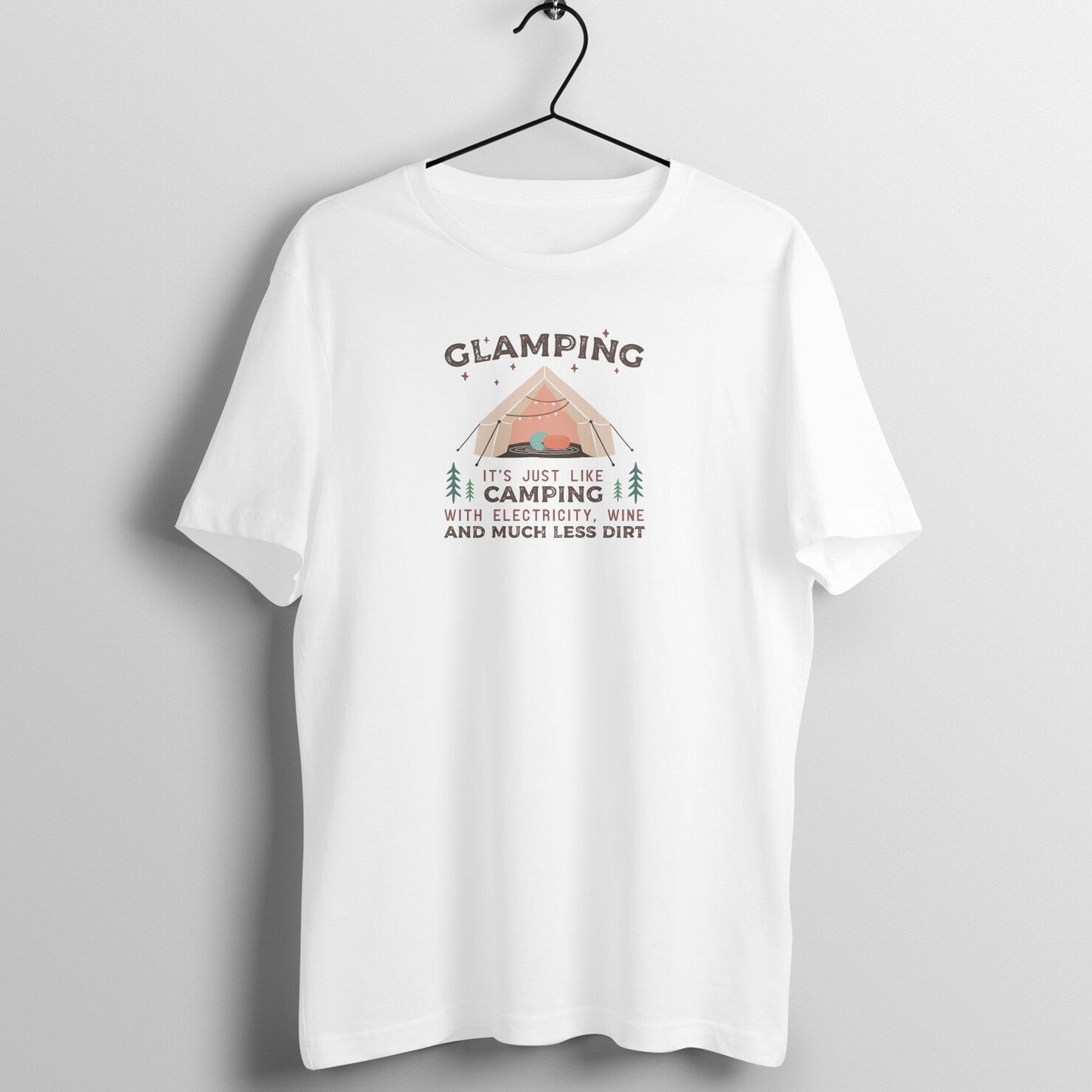 Glamping T-Shirt-White-Snapper Choice