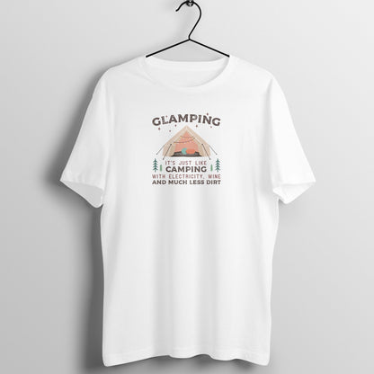 Glamping T-Shirt-White-Snapper Choice