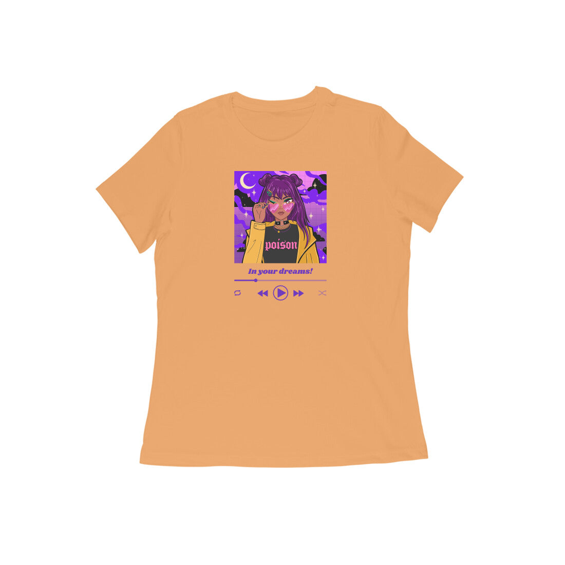 In your Dreams Women's t-shirt-Mustard Yellow-Snapper Choice