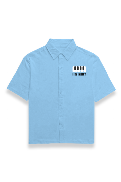 It's Tricky Oversized shirt-Snapper Choice