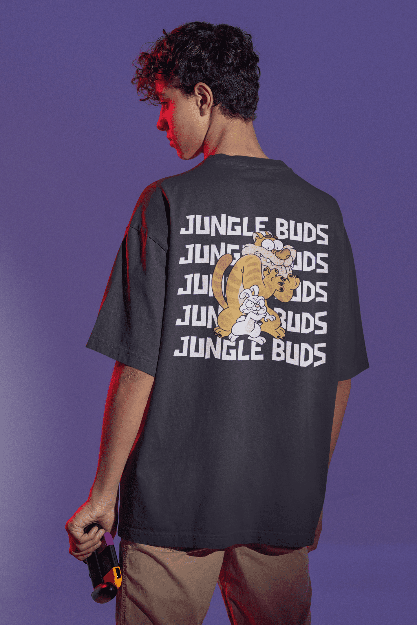 Jungle Buds Oversized T-Shirt-Snapper Choice