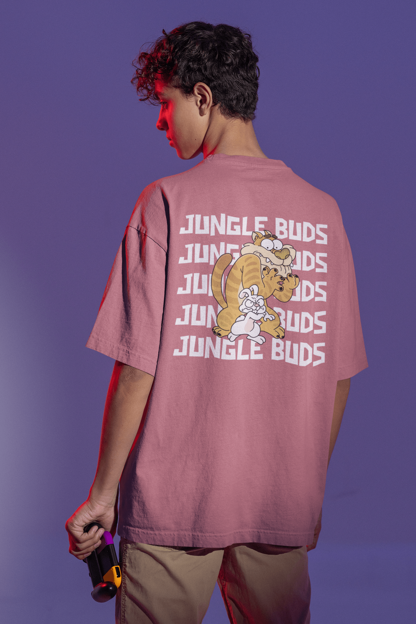 Jungle Buds Oversized T-Shirt-Snapper Choice