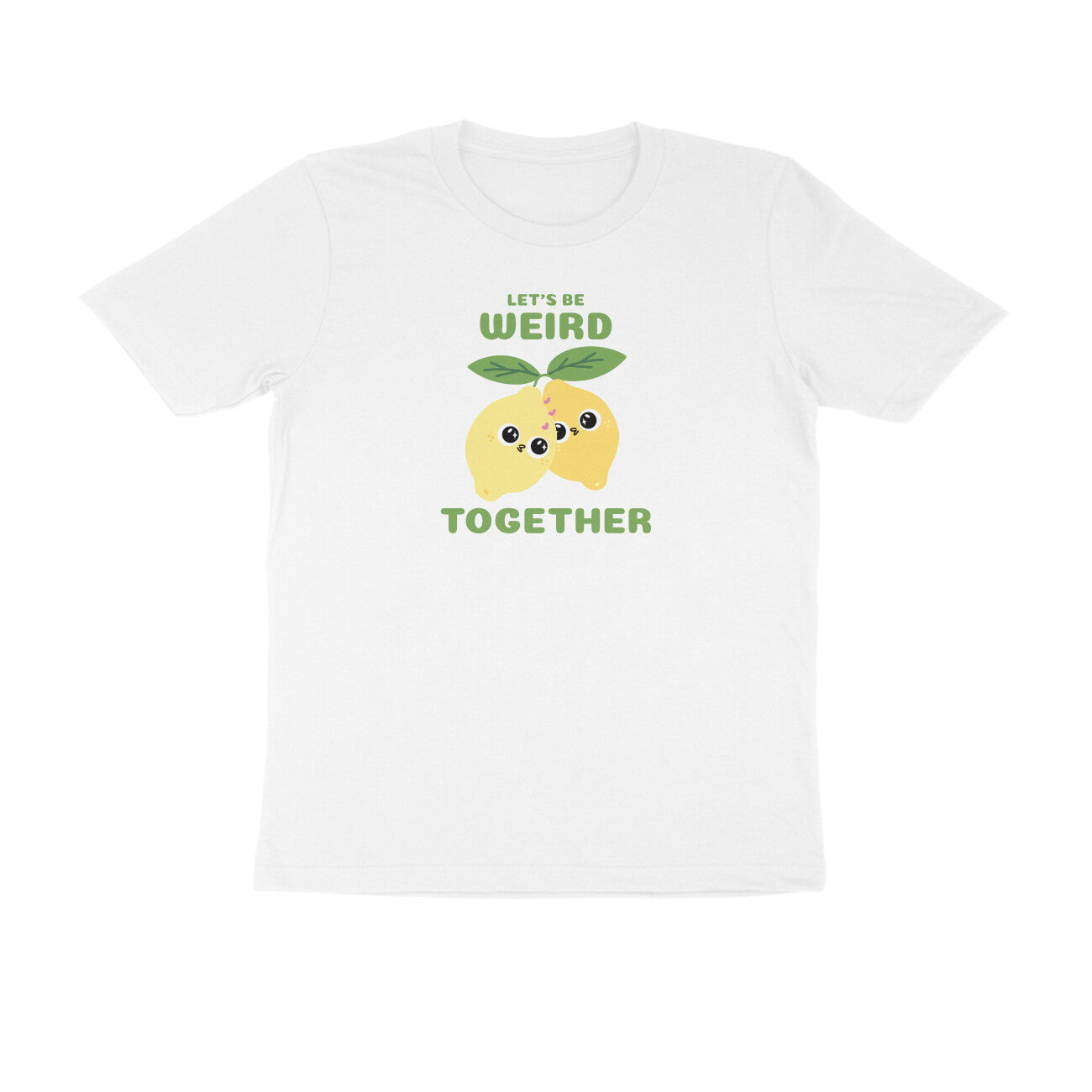 Lets Be Weird Men's Tshirt-White-Snapper Choice