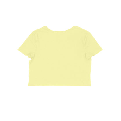 Lets go women's crop tshirt-Snapper Choice