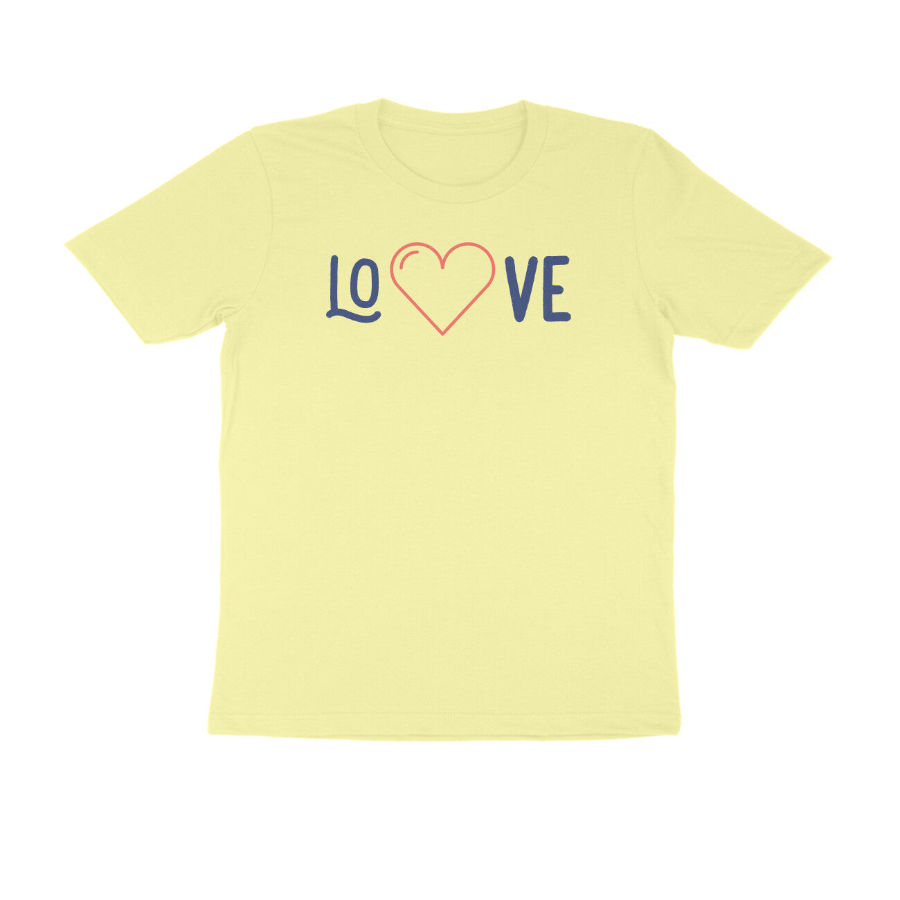 Love Valentine Edition Men's tshirt-Butter Yellow-Snapper Choice