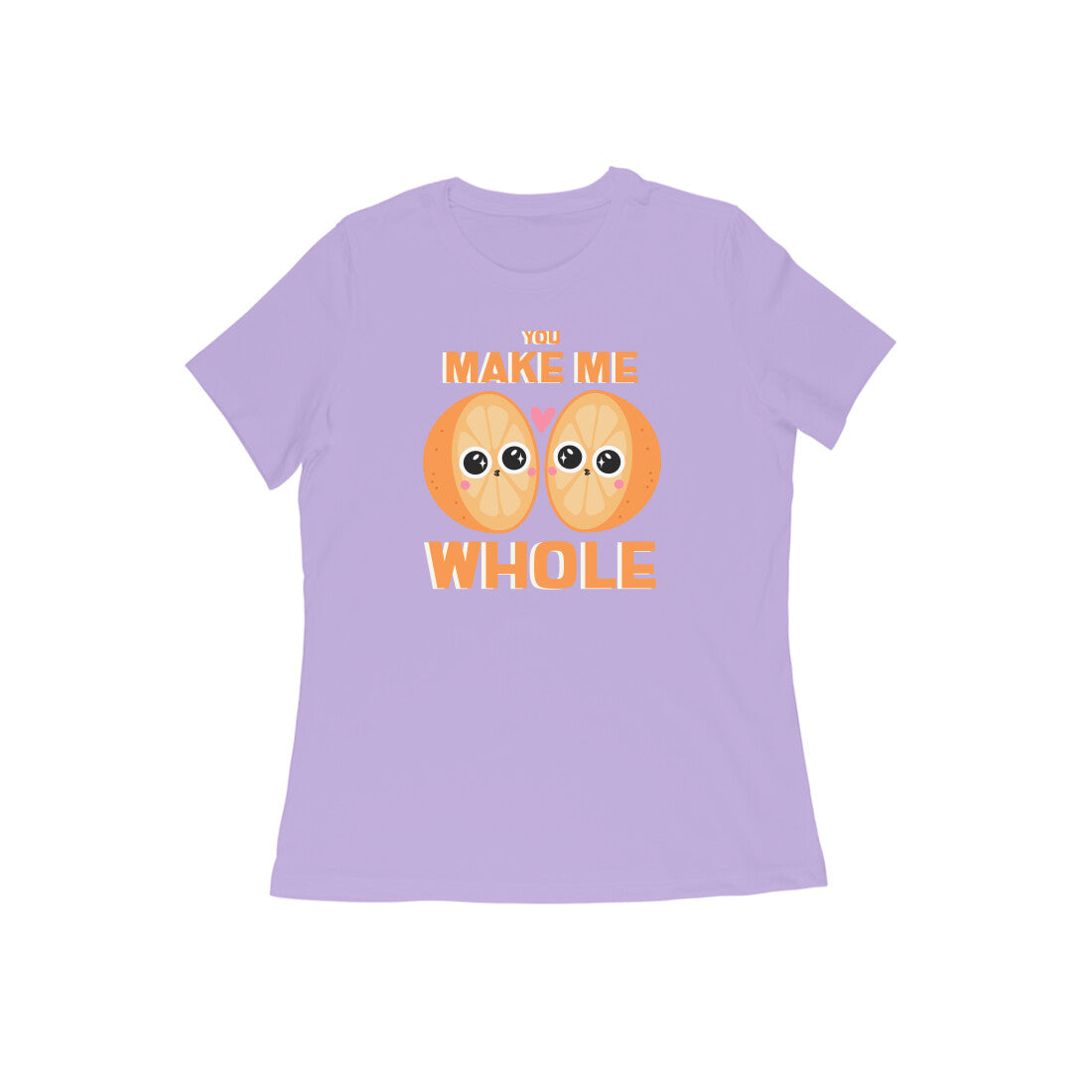Make me Whole Women's tshirt-Iris Lavender-Snapper Choice