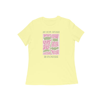 My Soul Women's Tshirt-Butter Yellow-Snapper Choice