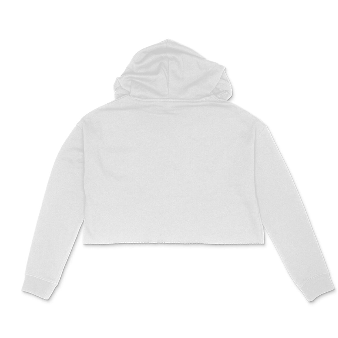 Shopping Addict Crop Hoodie-Snapper Choice