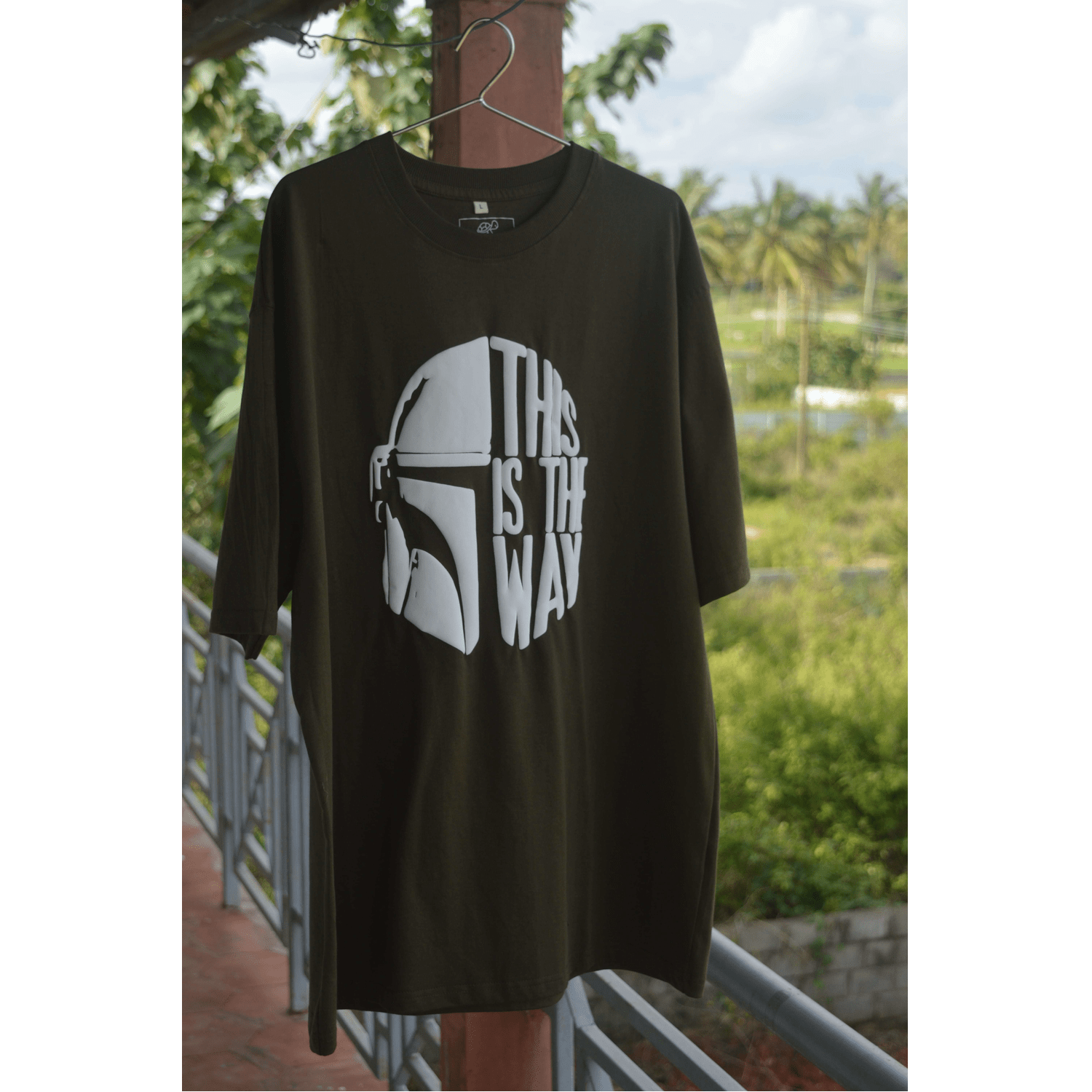 This is the way oversized t-shirt-Snapper Choice