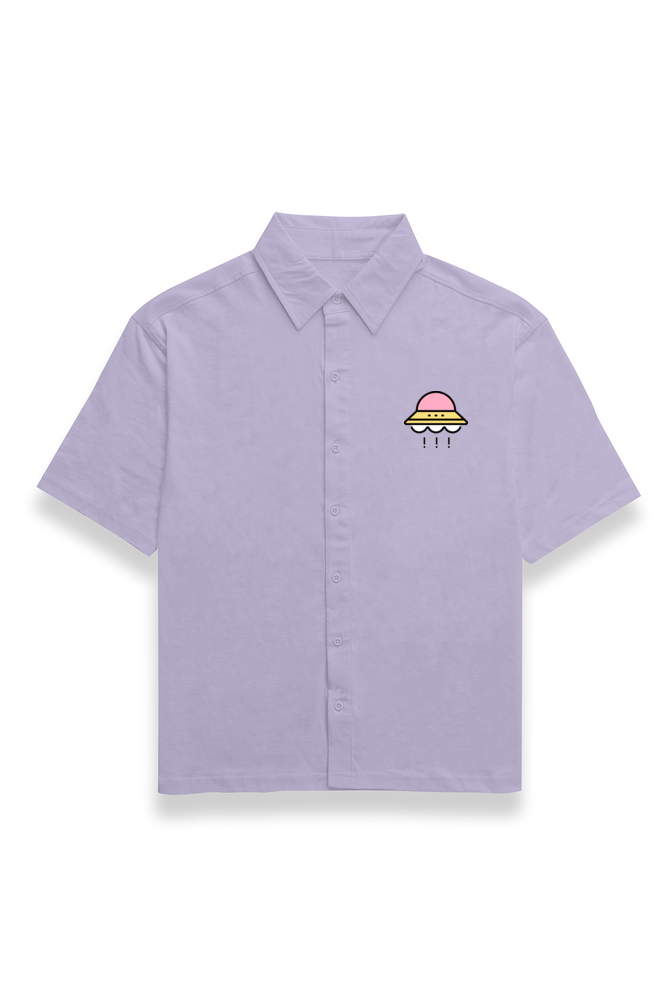 Ufo Oversized shirt-Lavender-Snapper Choice