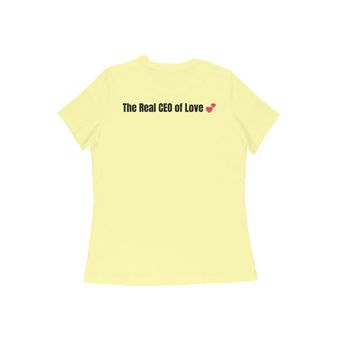 Ajji - The Real CEO of Love (Grandmother) tshirt-Snapper Choice