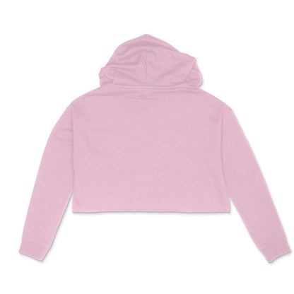 Anime Girl Pink Women Crop Hoodie-Snapper Choice