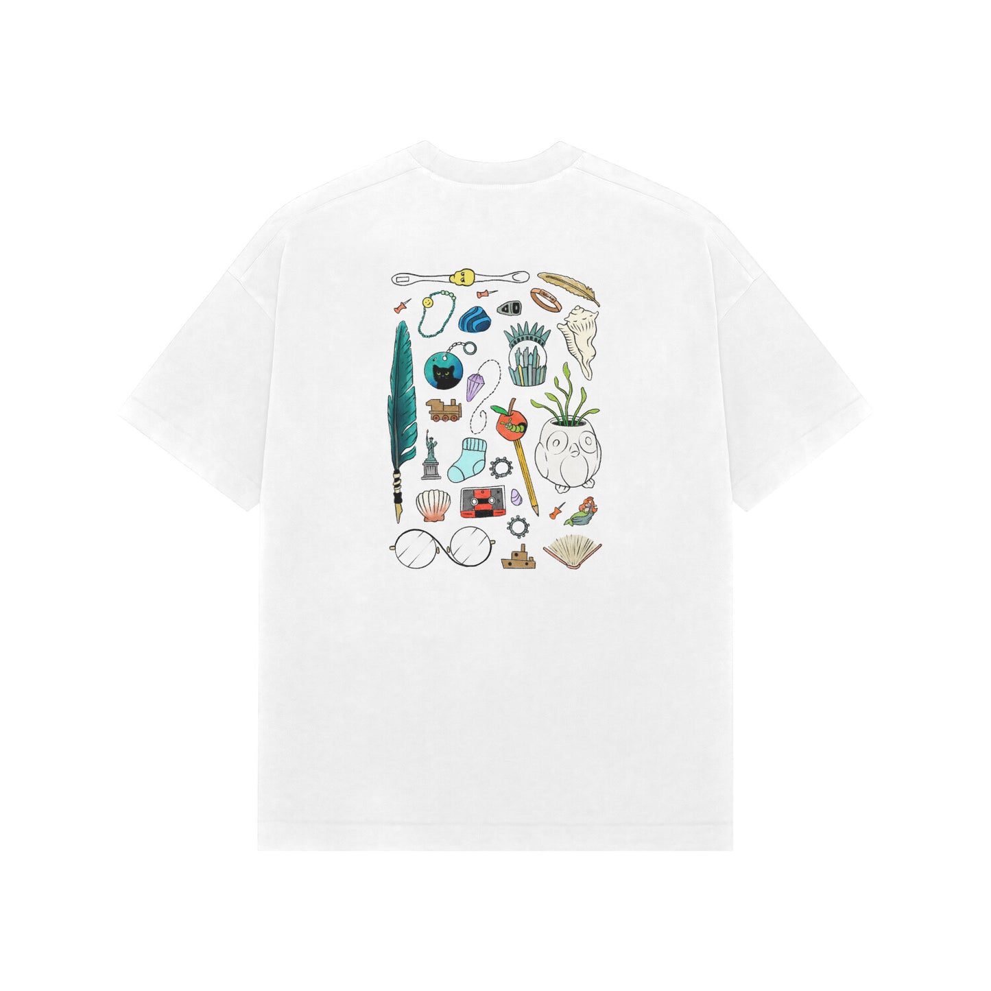 Ask me anthing premium oversized tshirt-Snapper Choice