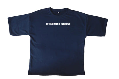 Authenticity is transient Terry oversized tshirt-S-Snapper Choice