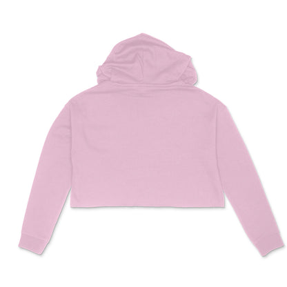 Anime Girl Pink Women Crop Hoodie - Snapper Choice